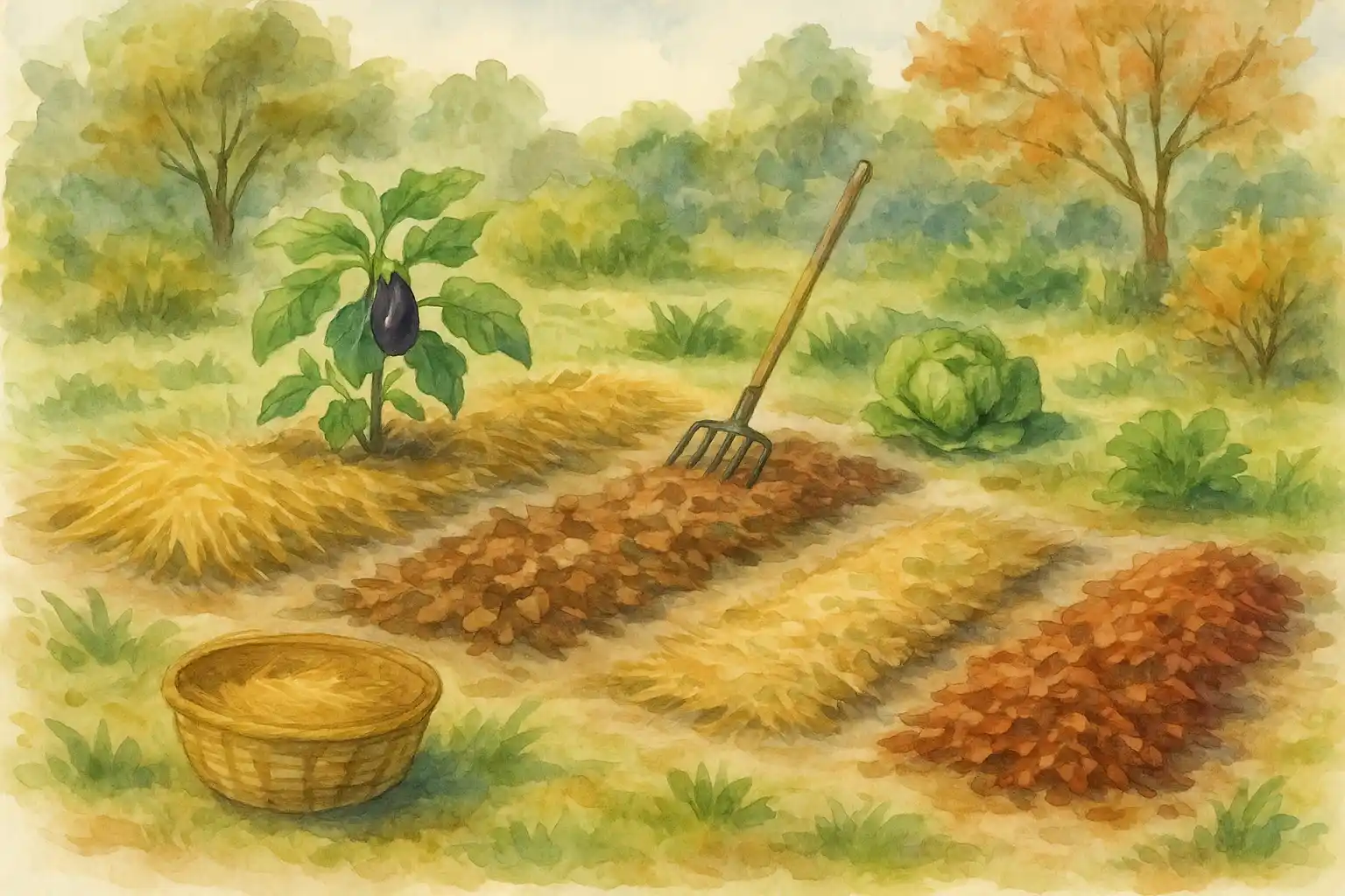 Image de la page Le paillage en permaculture : Présentation des alternatives